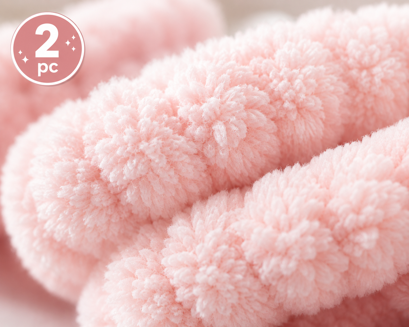 Face Washing Wristbands 2 Pack, Ultra Absorbent Skincare Wrist Towels, Soft Plush Water Catching Wristbands for Washing Face, Keep Sleeves Dry, Reusable Machine Washable Makeup & Beauty Wristbands